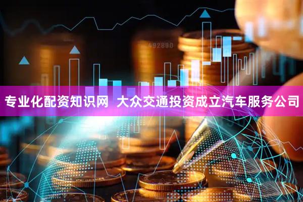 专业化配资知识网  大众交通投资成立汽车服务公司